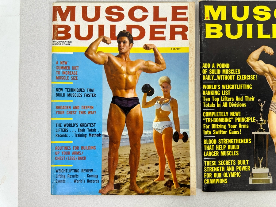 Vintage 1962-1963 Muscle Builder (Bodybuilding) Magazines [Photo 9]