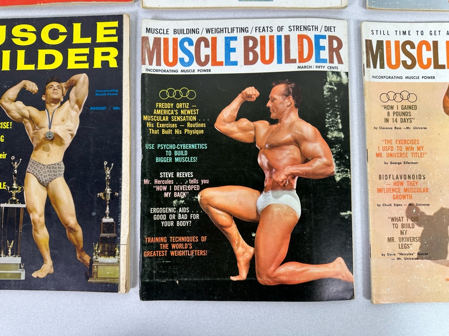 Vintage 1962-1963 Muscle Builder (Bodybuilding) Magazines [Photo 11]