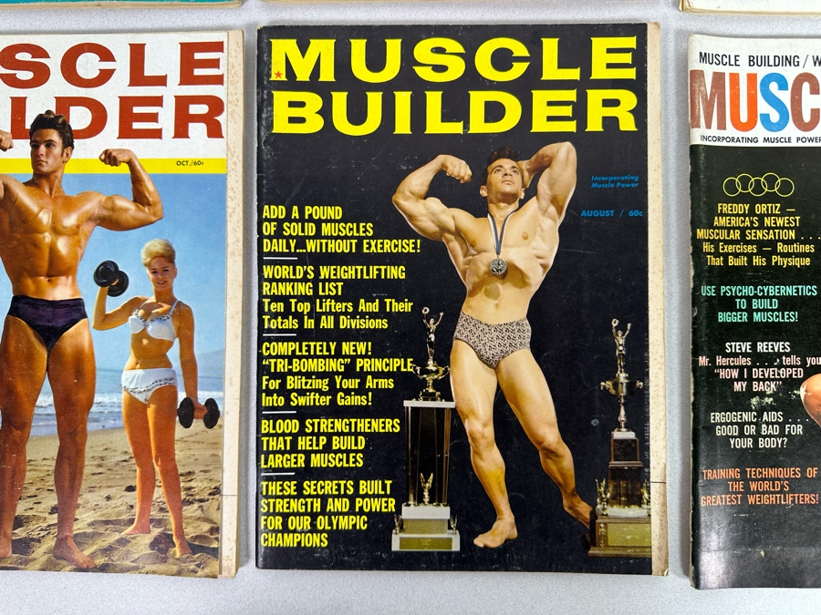 Vintage 1962-1963 Muscle Builder (Bodybuilding) Magazines [Photo 10]