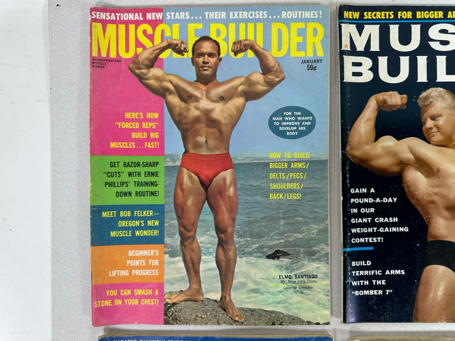 Vintage 1963-1964 Muscle Builder (Bodybuilding) Magazines [Photo 3]