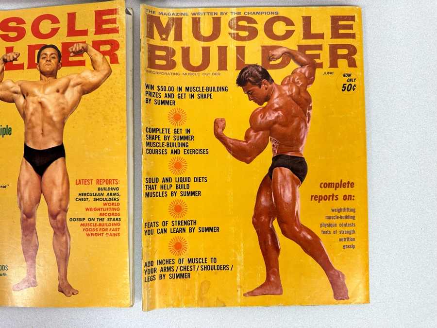 Vintage 1963-1964 Muscle Builder (Bodybuilding) Magazines [Photo 12]