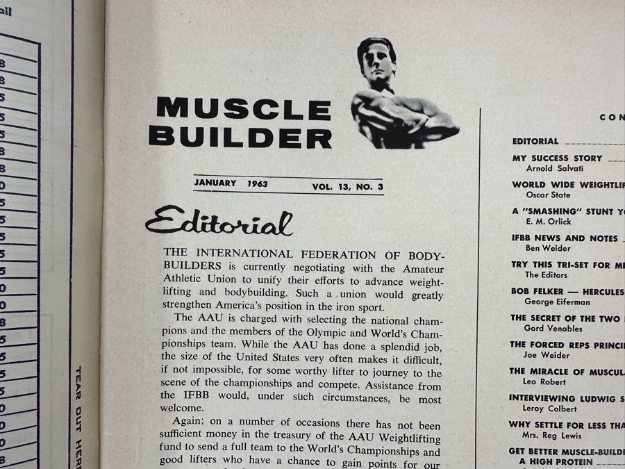 Vintage 1963-1964 Muscle Builder (Bodybuilding) Magazines [Photo 4]