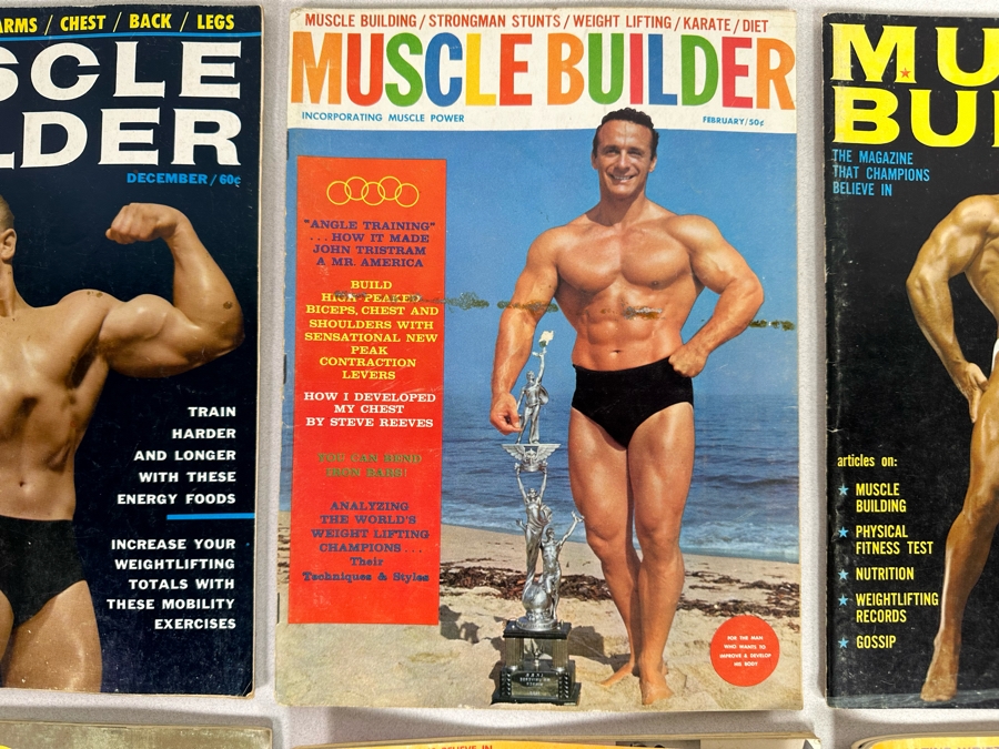 Vintage 1963-1964 Muscle Builder (Bodybuilding) Magazines [Photo 6]