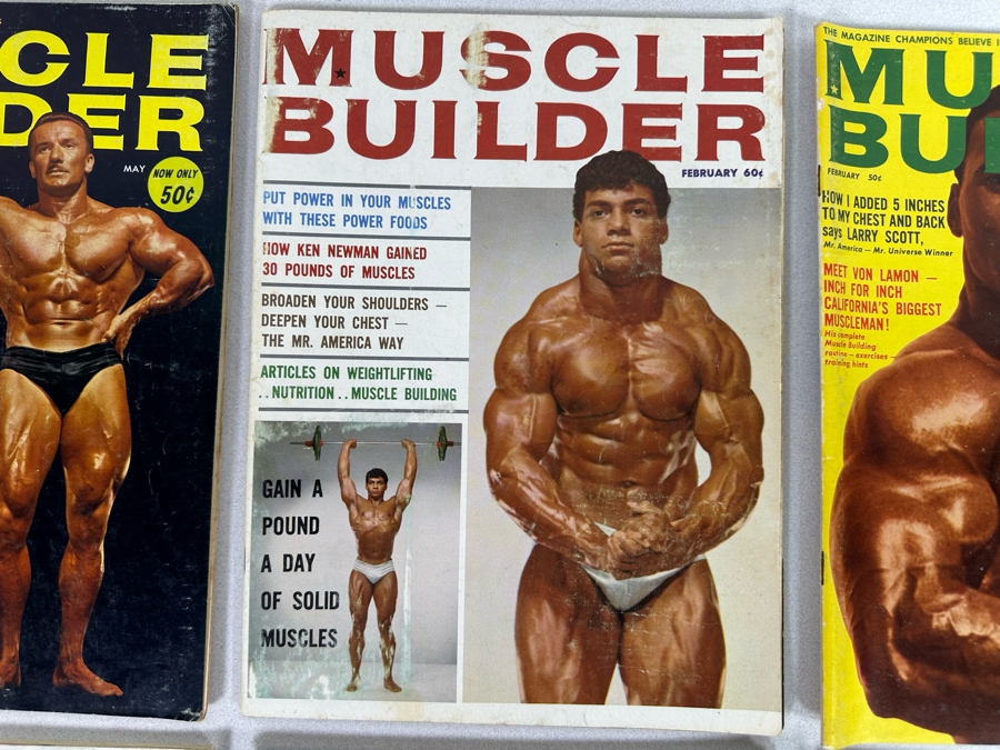 Vintage 1964-1965 Muscle Builder (Bodybuilding) Magazines [Photo 6]