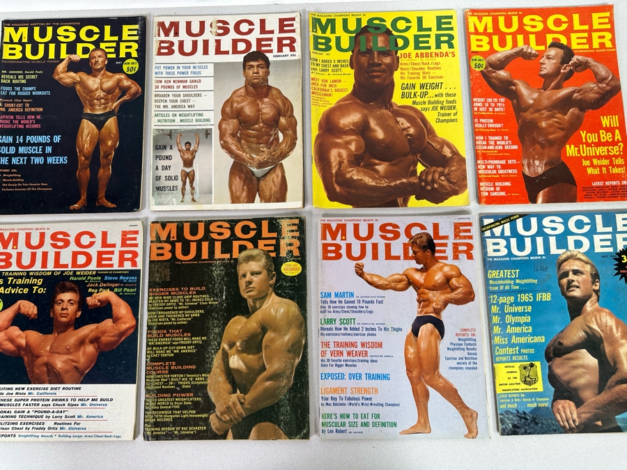Vintage 1964-1965 Muscle Builder (Bodybuilding) Magazines [Photo 3]