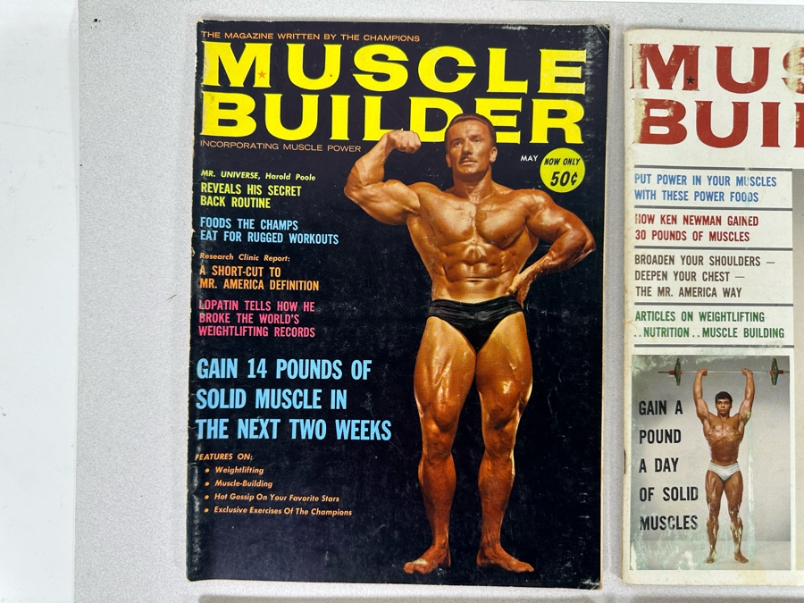 Vintage 1964-1965 Muscle Builder (Bodybuilding) Magazines [Photo 4]