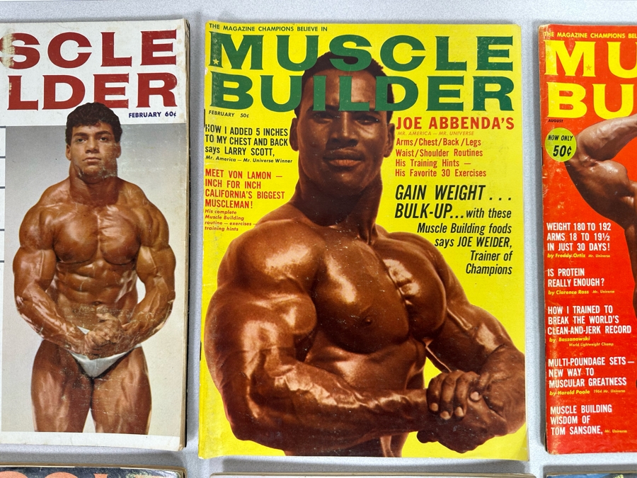 Vintage 1964-1965 Muscle Builder (Bodybuilding) Magazines [Photo 7]