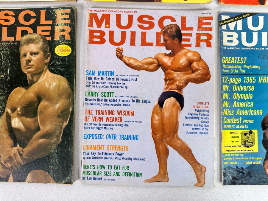 Vintage 1964-1965 Muscle Builder (Bodybuilding) Magazines [Photo 11]