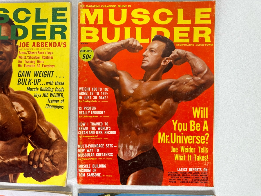 Vintage 1964-1965 Muscle Builder (Bodybuilding) Magazines [Photo 8]