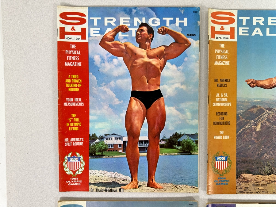 Vintage 1964-1965 Strength & Health (Bodybuilding) Magazines [Photo 3]