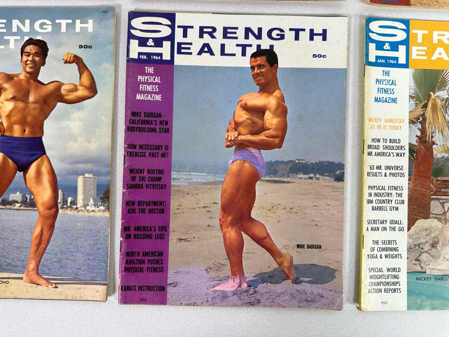 Vintage 1964-1965 Strength & Health (Bodybuilding) Magazines [Photo 9]