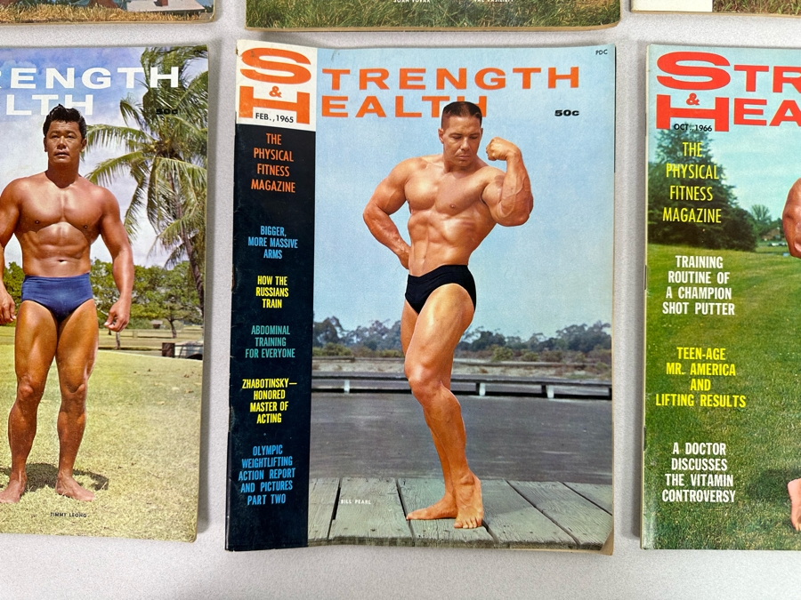 Vintage 1965-1966 Strength & Health (Bodybuilding) Magazines [Photo 8]