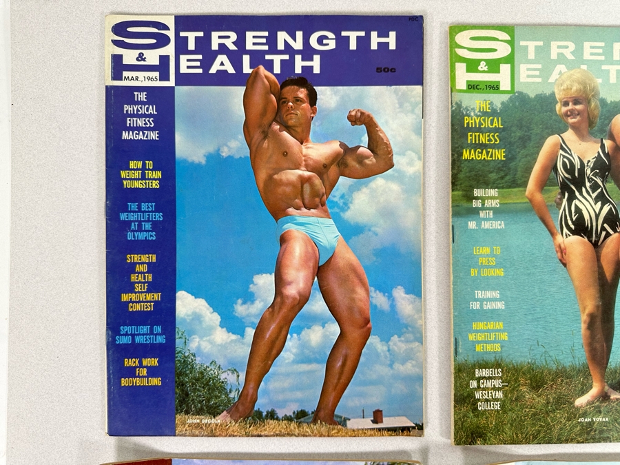 Vintage 1965-1966 Strength & Health (Bodybuilding) Magazines [Photo 3]