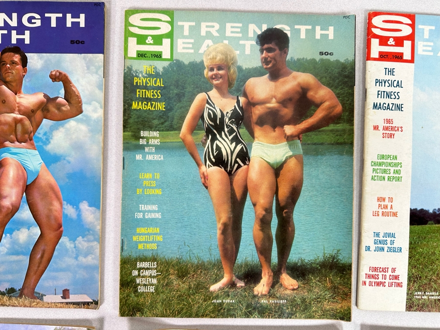 Vintage 1965-1966 Strength & Health (Bodybuilding) Magazines [Photo 4]