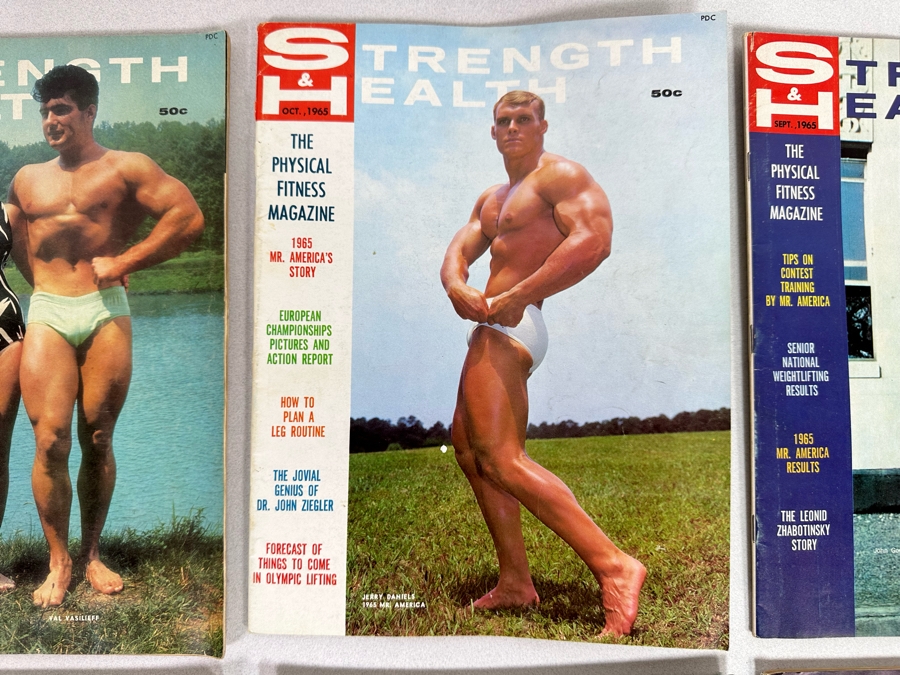 Vintage 1965-1966 Strength & Health (Bodybuilding) Magazines [Photo 5]