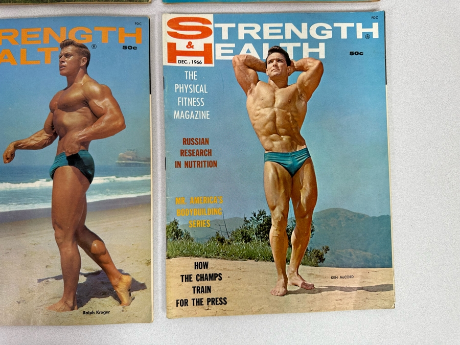 Vintage 1966 Strength & Health (Bodybuilding) Magazines [Photo 11]