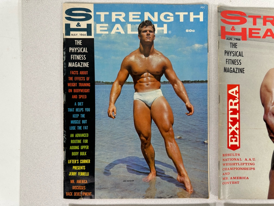 Vintage 1966 Strength & Health (Bodybuilding) Magazines [Photo 4]