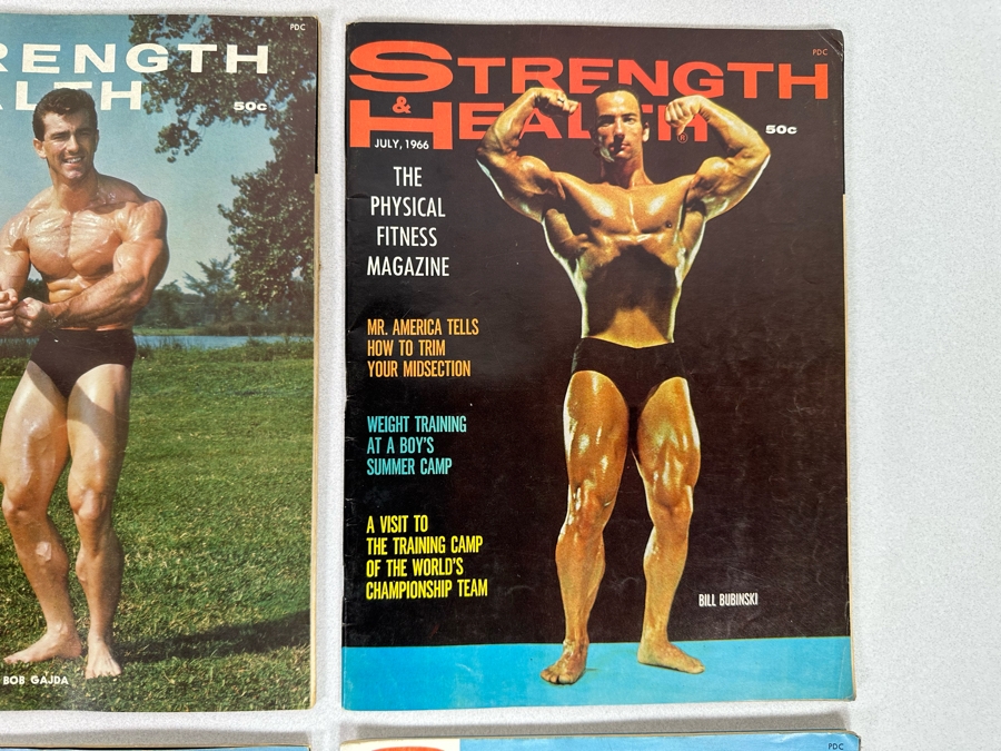 Vintage 1966 Strength & Health (Bodybuilding) Magazines [Photo 7]