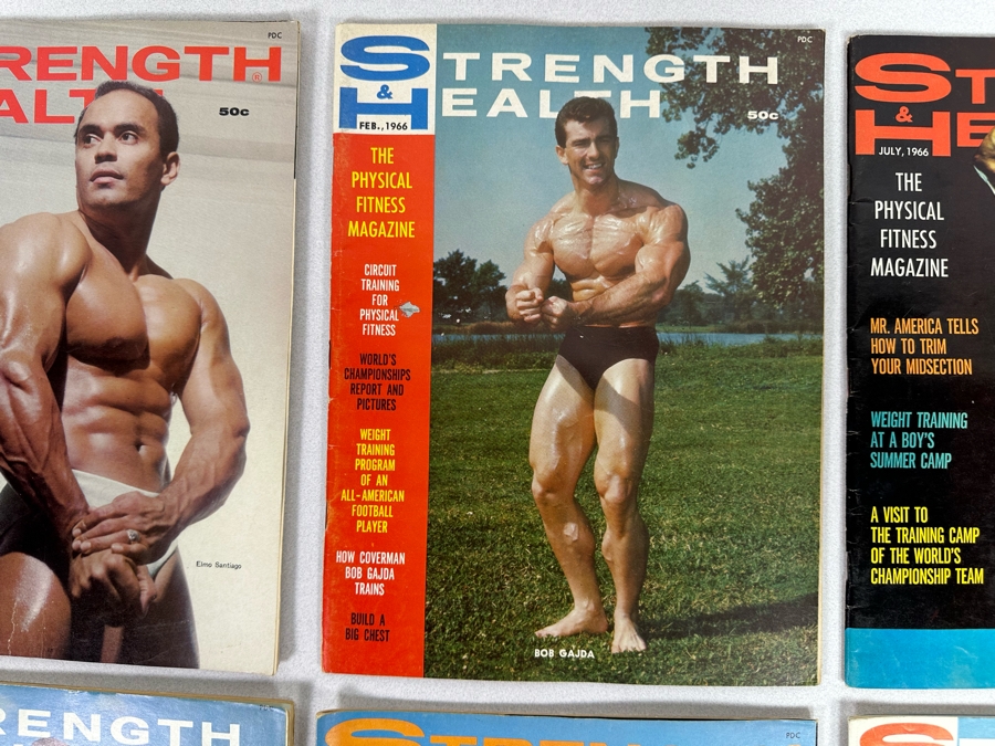 Vintage 1966 Strength & Health (Bodybuilding) Magazines [Photo 6]