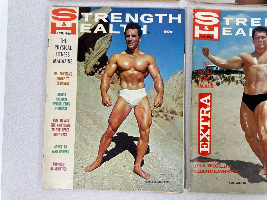 Vintage 1966 Strength & Health (Bodybuilding) Magazines [Photo 8]