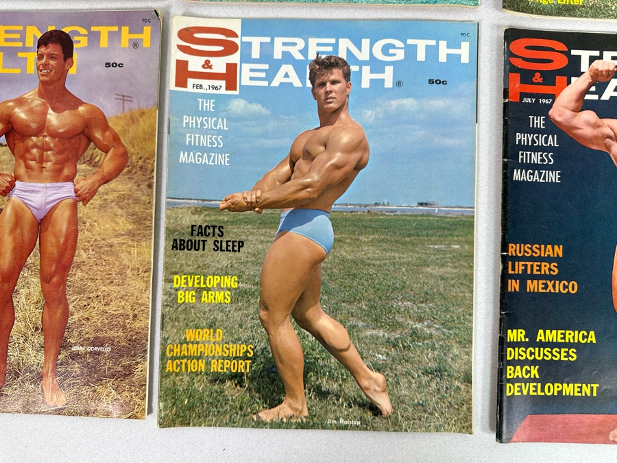 Vintage 1966-1967 Strength & Health (Bodybuilding) Magazines [Photo 9]