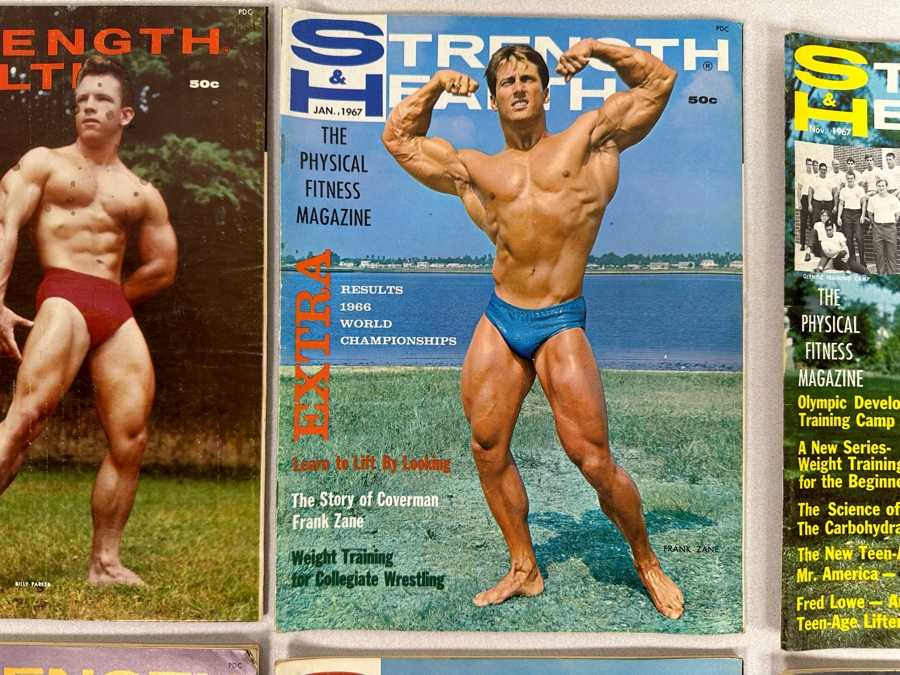 Vintage 1966-1967 Strength & Health (Bodybuilding) Magazines [Photo 5]