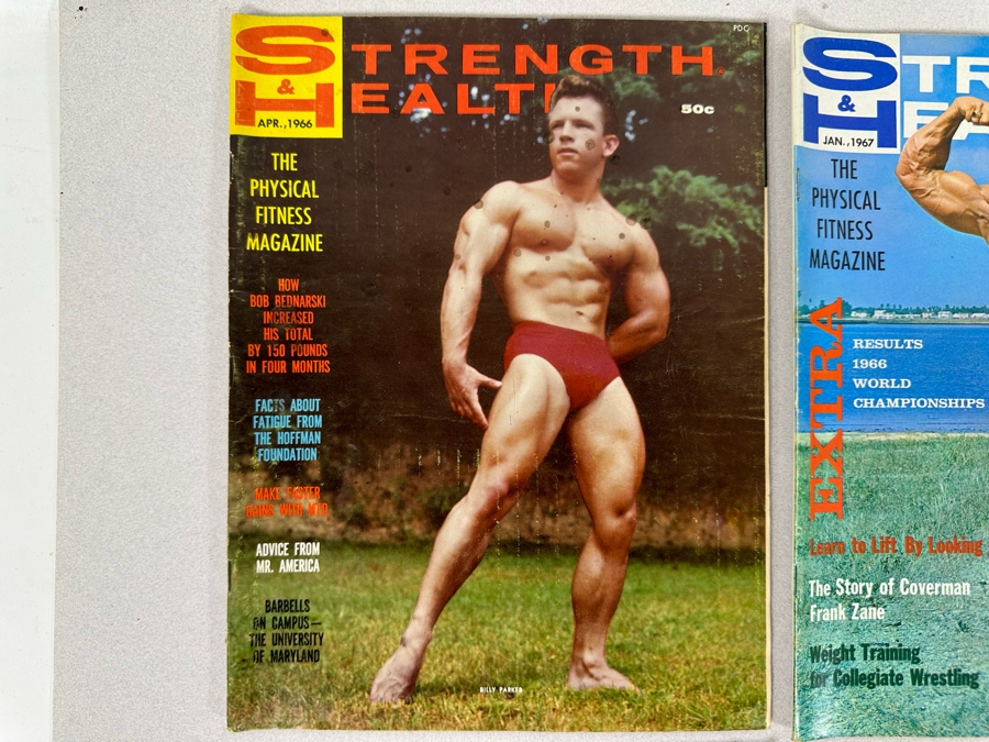 Vintage 1966-1967 Strength & Health (Bodybuilding) Magazines [Photo 4]