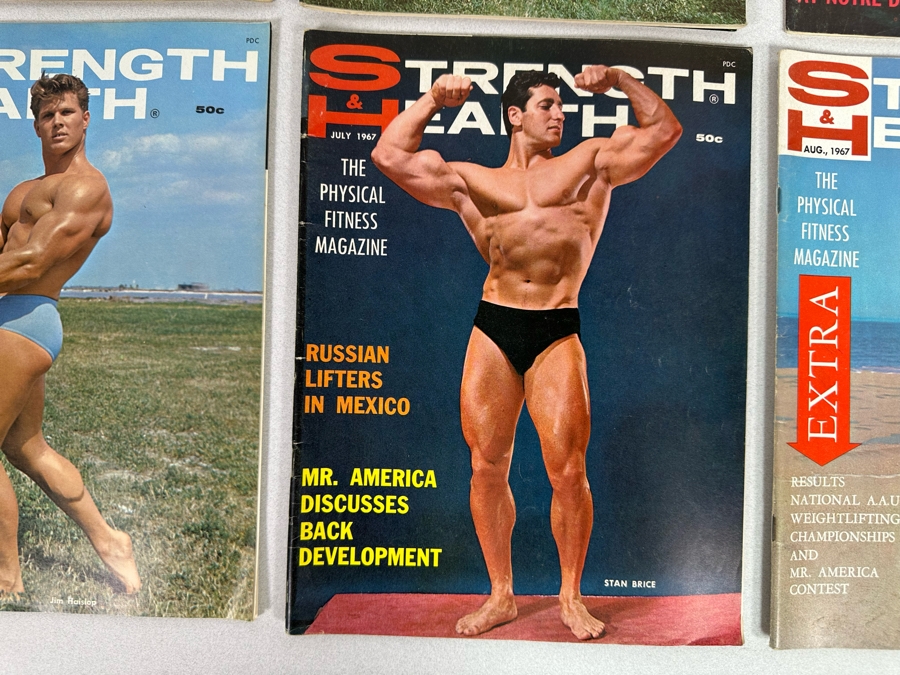 Vintage 1966-1967 Strength & Health (Bodybuilding) Magazines [Photo 10]