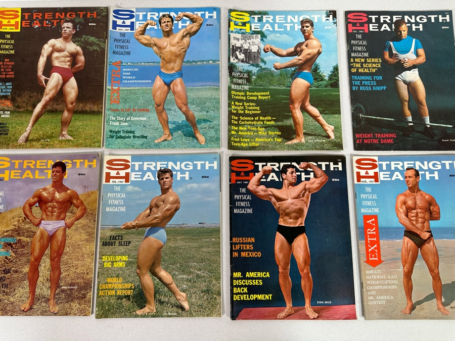 Vintage 1966-1967 Strength & Health (Bodybuilding) Magazines [Photo 3]