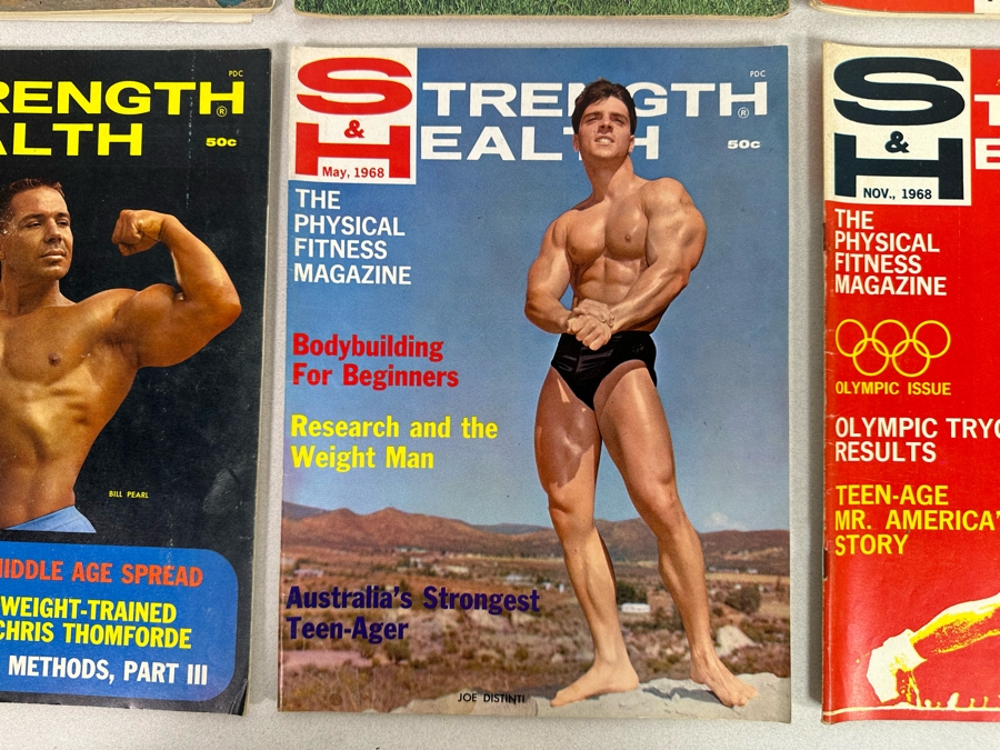 Vintage 1967-1968 Strength & Health (Bodybuilding) Magazines [Photo 8]