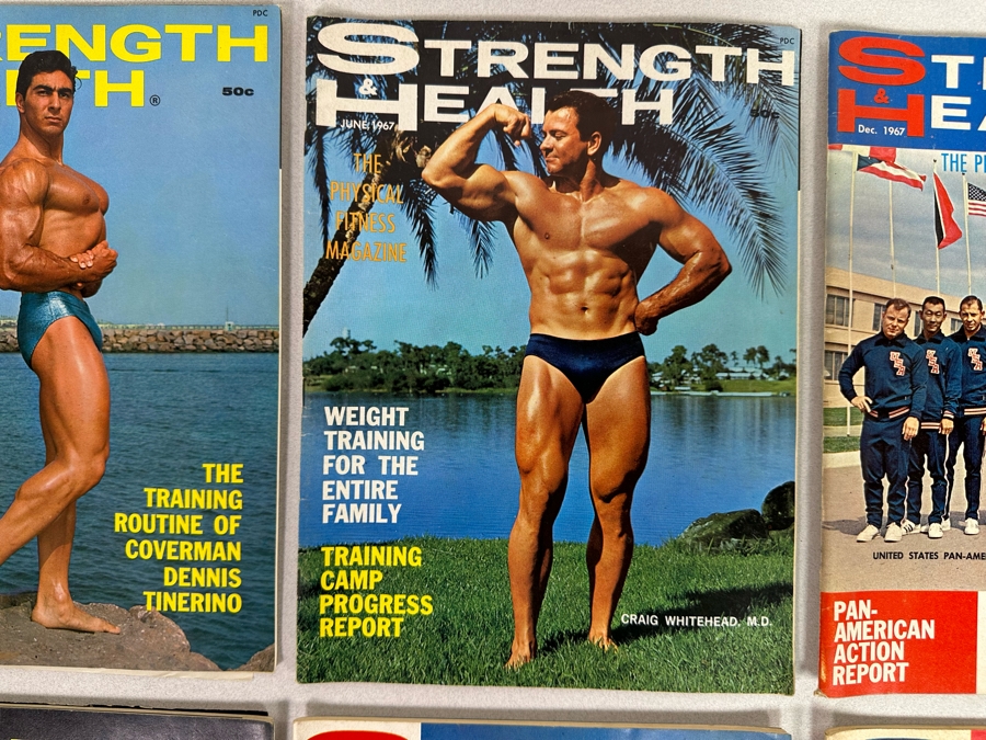 Vintage 1967-1968 Strength & Health (Bodybuilding) Magazines [Photo 4]