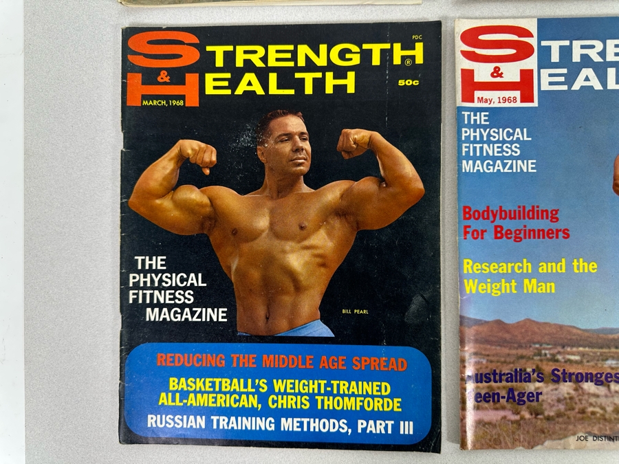 Vintage 1967-1968 Strength & Health (Bodybuilding) Magazines [Photo 7]