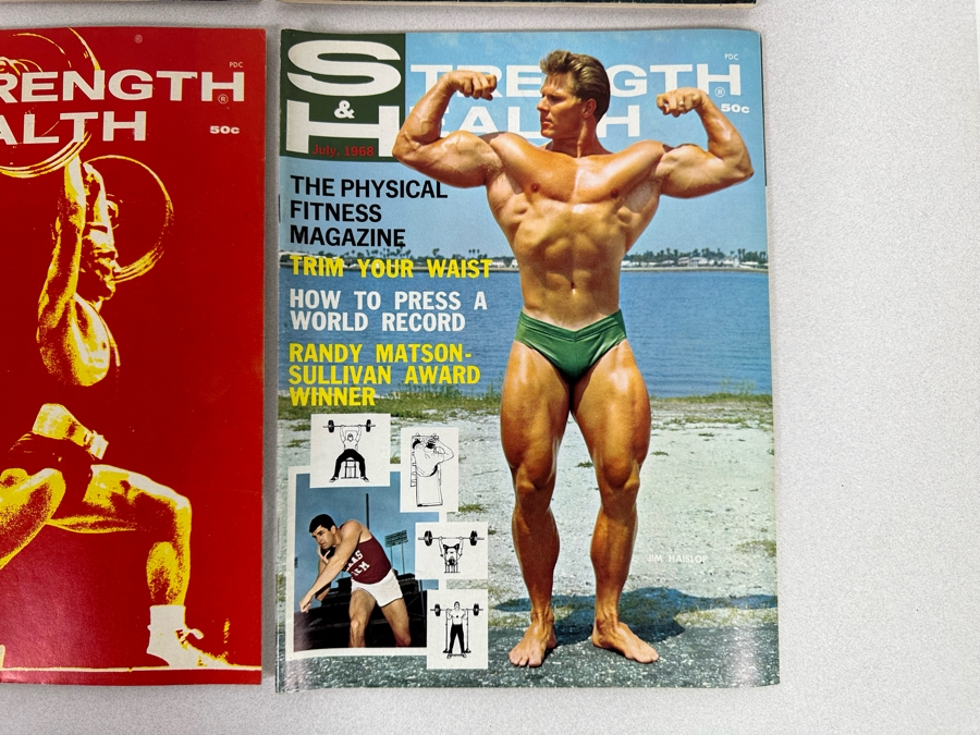 Vintage 1967-1968 Strength & Health (Bodybuilding) Magazines [Photo 10]