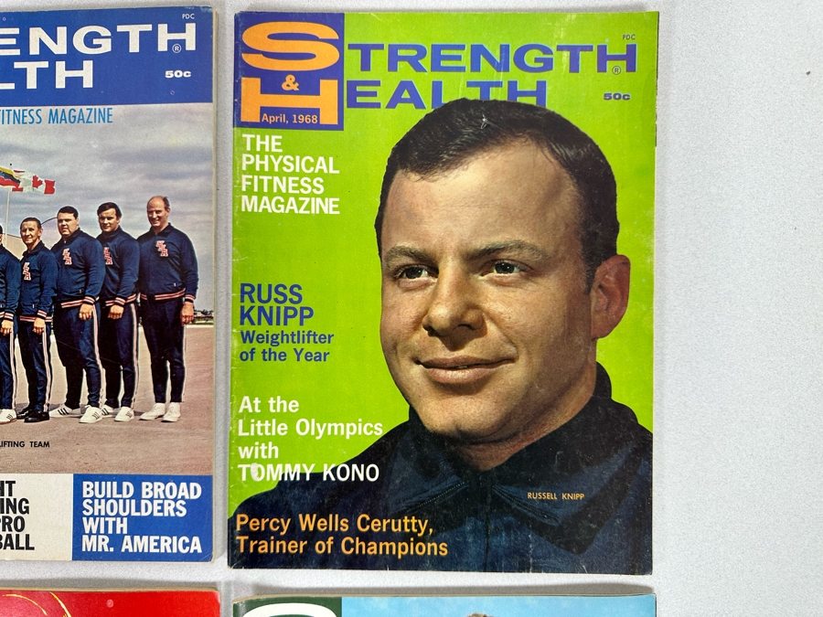 Vintage 1967-1968 Strength & Health (Bodybuilding) Magazines [Photo 6]
