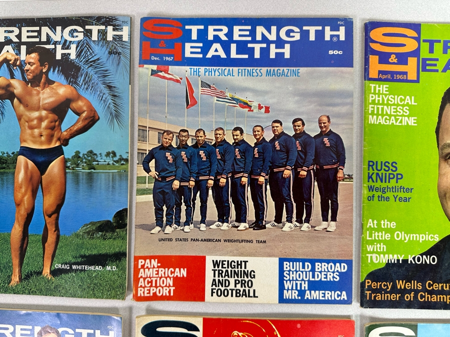 Vintage 1967-1968 Strength & Health (Bodybuilding) Magazines [Photo 5]