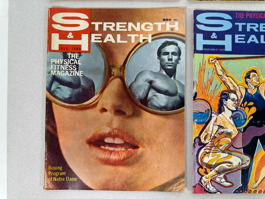 Vintage 1968-1969 Strength & Health (Bodybuilding) Magazines [Photo 8]