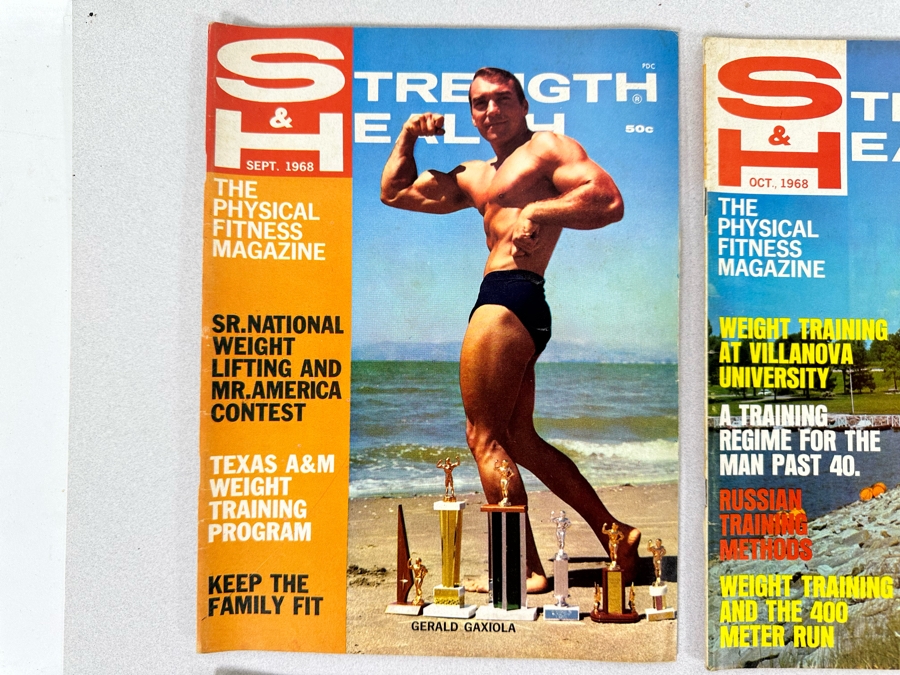 Vintage 1968-1969 Strength & Health (Bodybuilding) Magazines [Photo 4]