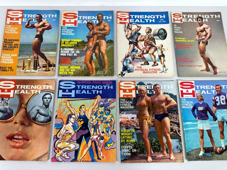 Vintage 1968-1969 Strength & Health (Bodybuilding) Magazines [Photo 3]