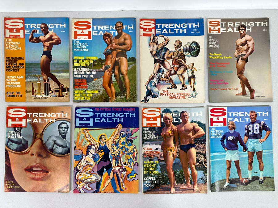 Vintage 1968-1969 Strength & Health (Bodybuilding) Magazines [Photo 2]