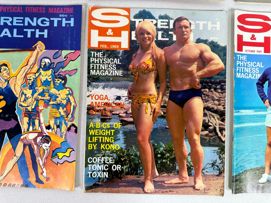 Vintage 1968-1969 Strength & Health (Bodybuilding) Magazines [Photo 10]
