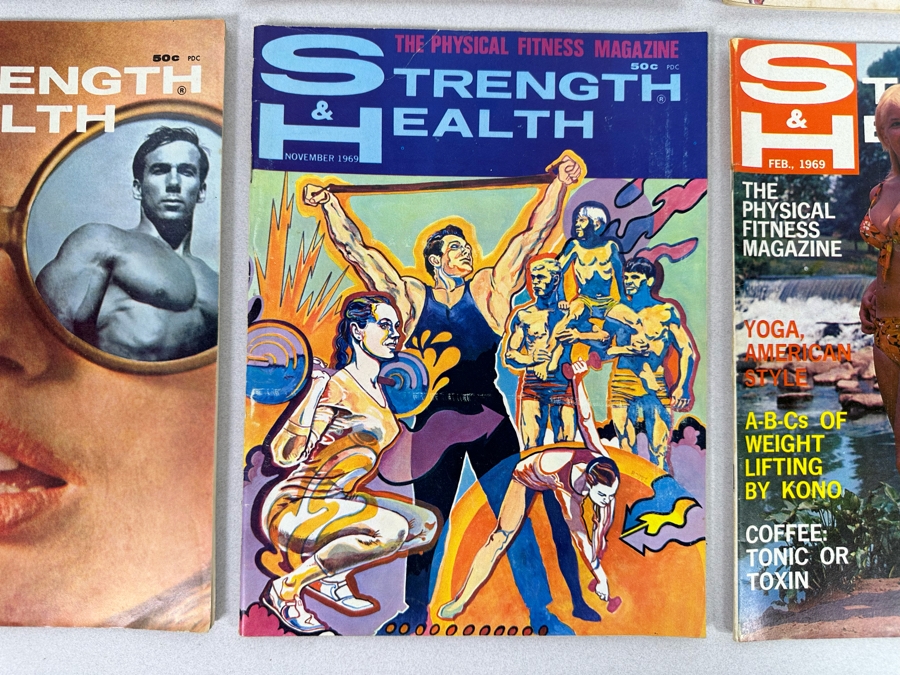 Vintage 1968-1969 Strength & Health (Bodybuilding) Magazines [Photo 9]