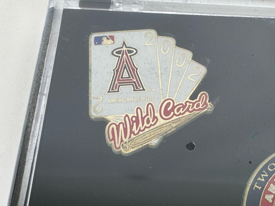 Sealed Limited Edition 2002 World Series Champions Anaheim Angels Pins 6 X 6 [Photo 10]