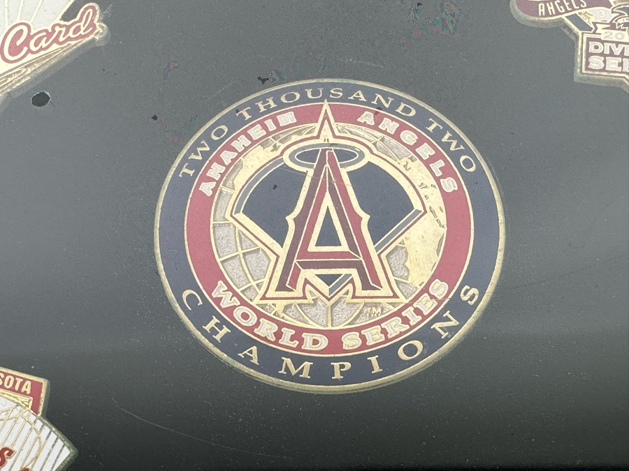 Sealed Limited Edition 2002 World Series Champions Anaheim Angels Pins 6 X 6 [Photo 4]