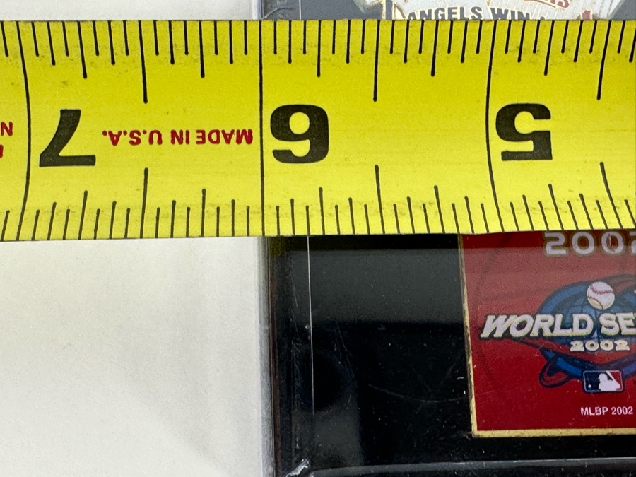 Sealed Limited Edition 2002 World Series Champions Anaheim Angels Pins 6 X 6 [Photo 14]