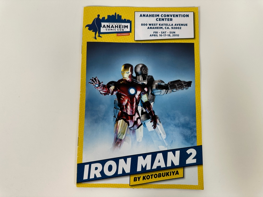 SIGNED Stan Lee Anaheim Comic Con Program [Photo 5]