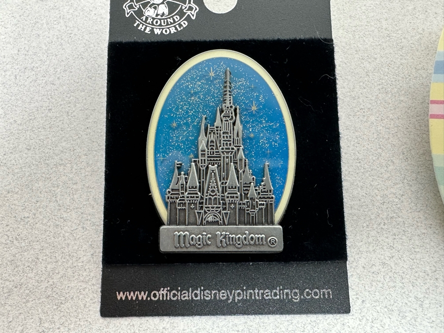 Collection Of Vintage Disneyland Trading Pins New On Cards [Photo 4]