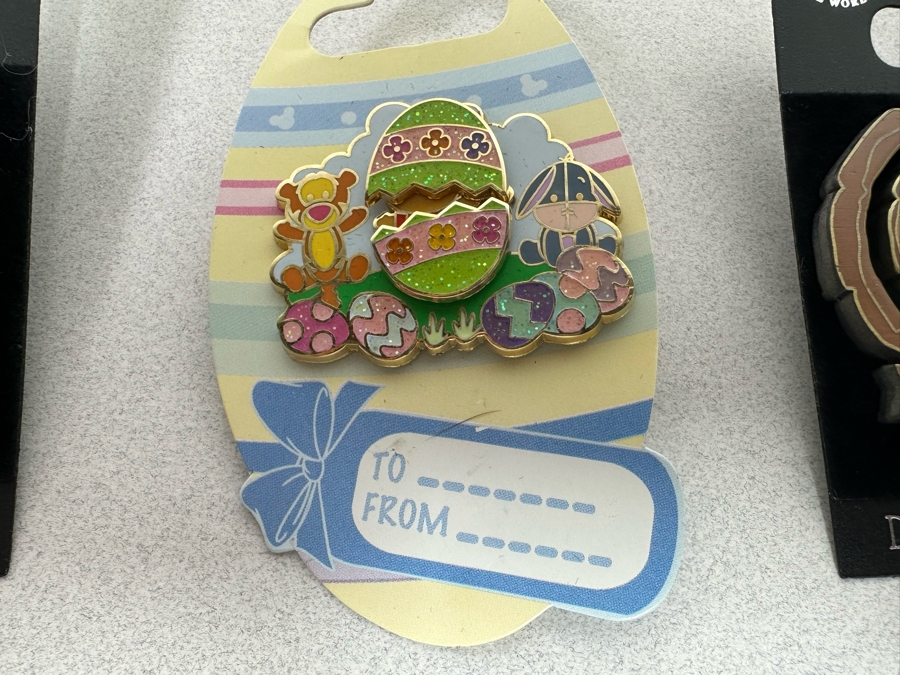 Collection Of Vintage Disneyland Trading Pins New On Cards [Photo 5]