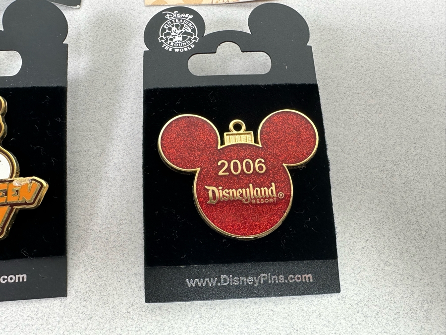 Collection Of Vintage Disneyland Trading Pins New On Cards [Photo 8]
