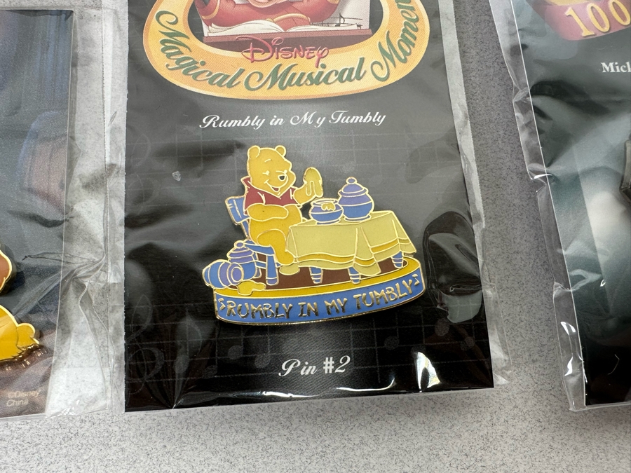 Collection Of Vintage Disneyland Trading Pins New On Cards [Photo 19]