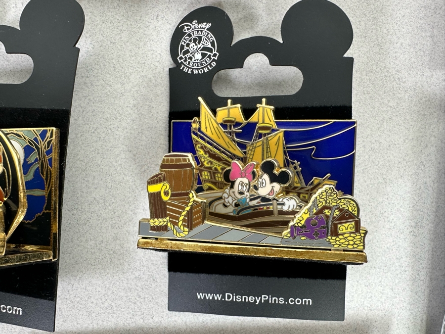 Collection Of Vintage Disneyland Trading Pins New On Cards [Photo 7]
